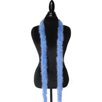 15 Grams Azure Blue Marabou Feather Boa