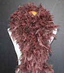 180 Grams Chocolate Brown Chandelle Feather Boa