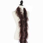 1 ply 72" Chocolate Brown Ostrich Feather Boa