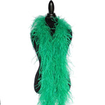 2 ply 72" Emerald Green	Ostrich Feather Boa