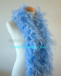 45 Grams Baby Blue Chandelle Feather Boa