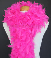 80 Grams Hot Pink Chandelle Feather Boa