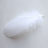 Goose Feathers, White Goose Nagoire Feathers Crafting Decoration Halloween Costume SKU: 7D43