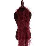2 ply 72" Burgundy Ostrich Feather Boa