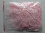 1/4 oz Blush Pink  1-3" Turkey Marabou Loose Feathers 50-70 Pieces