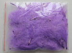 1/4 oz Lavender  1-3" Turkey Marabou Loose Feathers 50-70 Pieces