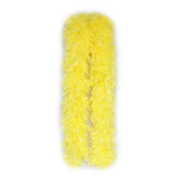 150 Grams Yellow Chandelle Feather boa