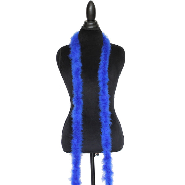15 Grams Royal Blue Marabou Feather Boa