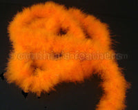 75 Grams Orange Marabou Feather Boa
