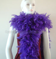 180 Grams Regal Purple Chandelle Feather Boa