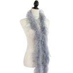 1 ply 72" Silver Grey Ostrich Feather Boa