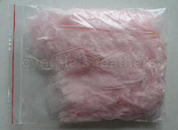 0.35 oz Blush Pink  3-4" Turkey Plumage Loose Feathers 80-120 Pieces