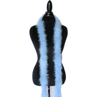 22 Grams Light Blue Marabou Feather Boa