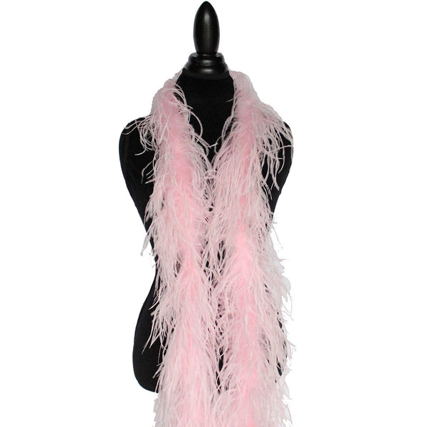 2 ply 72" Baby Pink Ostrich Feather Boa