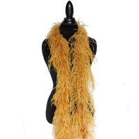 2 ply 72" Ginger Ostrich Feather Boa