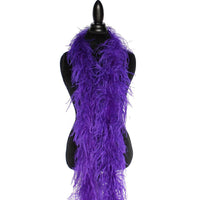 2 ply 72" Purple Ostrich Feather Boa