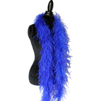 2 ply 72" Royal Blue Ostrich Feather Boa