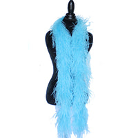 3 ply 72 Soft Brown Ostrich Feather Boa –