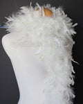 45 Grams Ivory Chandelle Feather Boa