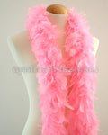 45 Grams Candy Pink Chandelle Feather Boa