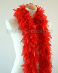 45 Grams Red Chandelle Feather Boa