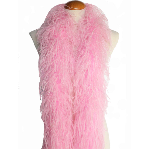 4 ply 72" Baby Pink Ostrich Feather Boa