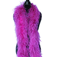 4 ply 72" Berry Ostrich Feather Boa