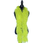 4 ply 72" Chartreuse Green Ostrich Feather Boa