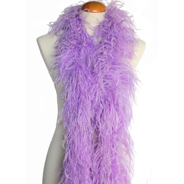 4 ply 72" Lavender Ostrich Feather Boa