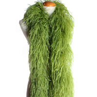 4 ply 72" Olive Green Ostrich Feather Boa