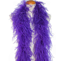 4 ply 72" Purple Ostrich Feather Boa