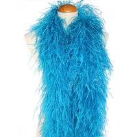 4 ply 72" turquoise Ostrich Feather Boa