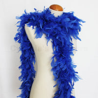 65 Grams Royal Blue Chandelle Feather Boa