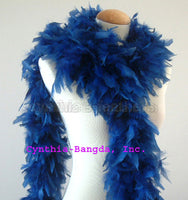 65 Grams Dark Country Blue Chandelle Feather Boa
