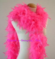 65 Grams Hot Pink Chandelle Feather Boa