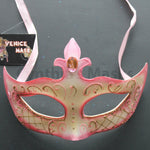 Venetian Mask, Dusty Rose  Venetian  Masquerade Mask 6I8A  SKU: 6D52