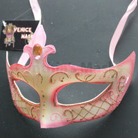 Venetian Mask, Dusty Rose  Venetian  Masquerade Mask 6I8A  SKU: 6D52