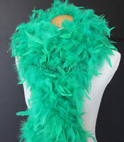 80 Grams Emerald Green Chandelle Feather Boa