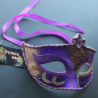 Venetian Mask, Purple  Venetian  Masquerade Mask 8A7A SKU: 6C22
