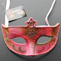 Venetian Mask, Dusty Rose  Venetian  Masquerade Mask 8A8A SKU: 6C31